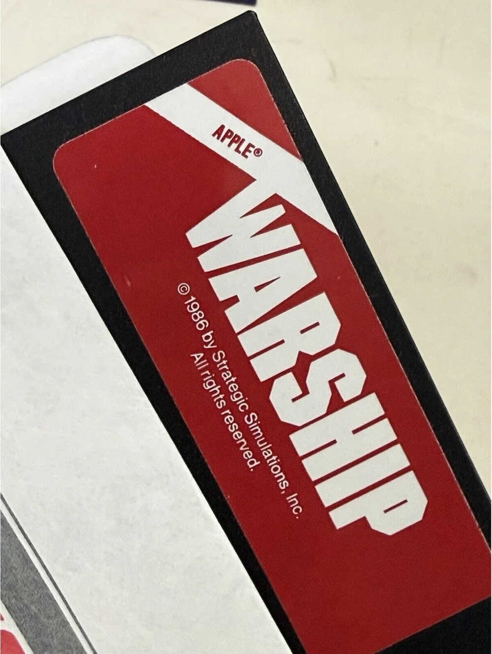 Warship by Strategic Simulations, Inc. for Atari ST - Looks Good Is Untested